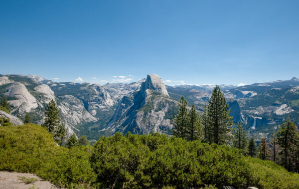 Yosemite national park landscape